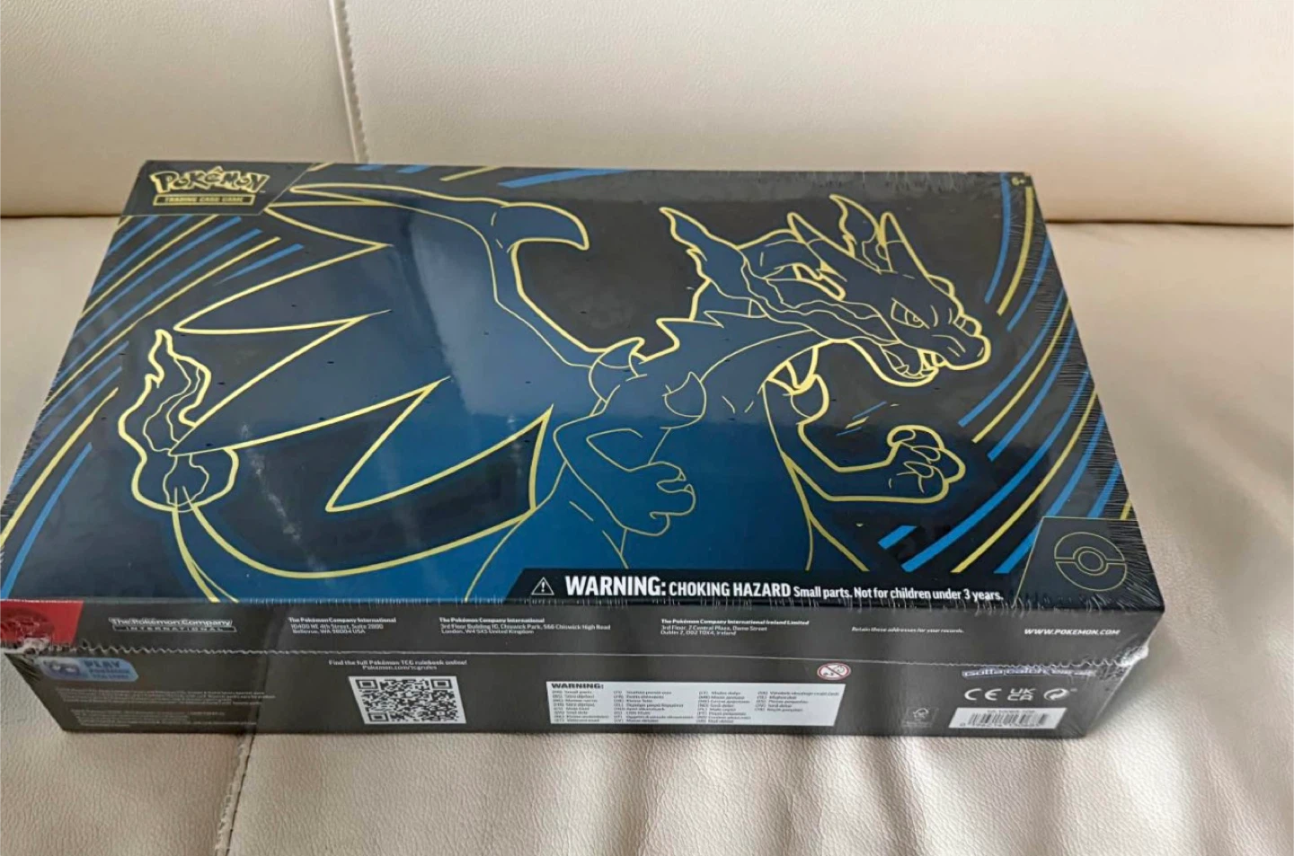Pokemon Trading Card Game Box mega charizard UPC