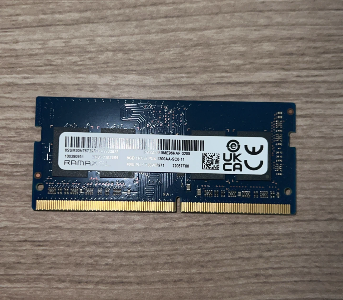 Ramaxel 8GB DDR4 3200MHz Laptop RAM