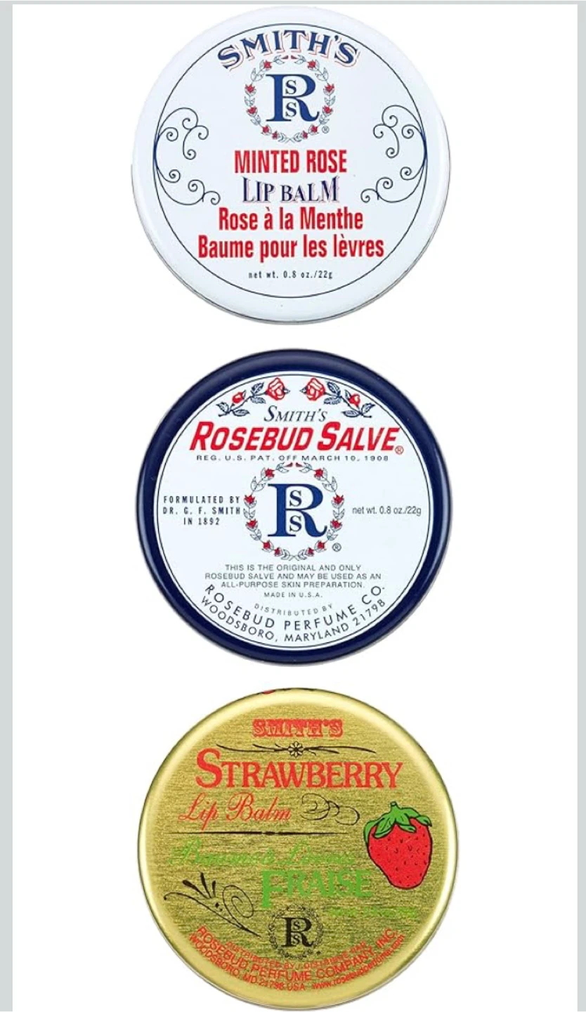 Smith's Rosebud Salve Trio - Minted Rose, Rosebud, Strawberry - photo 2