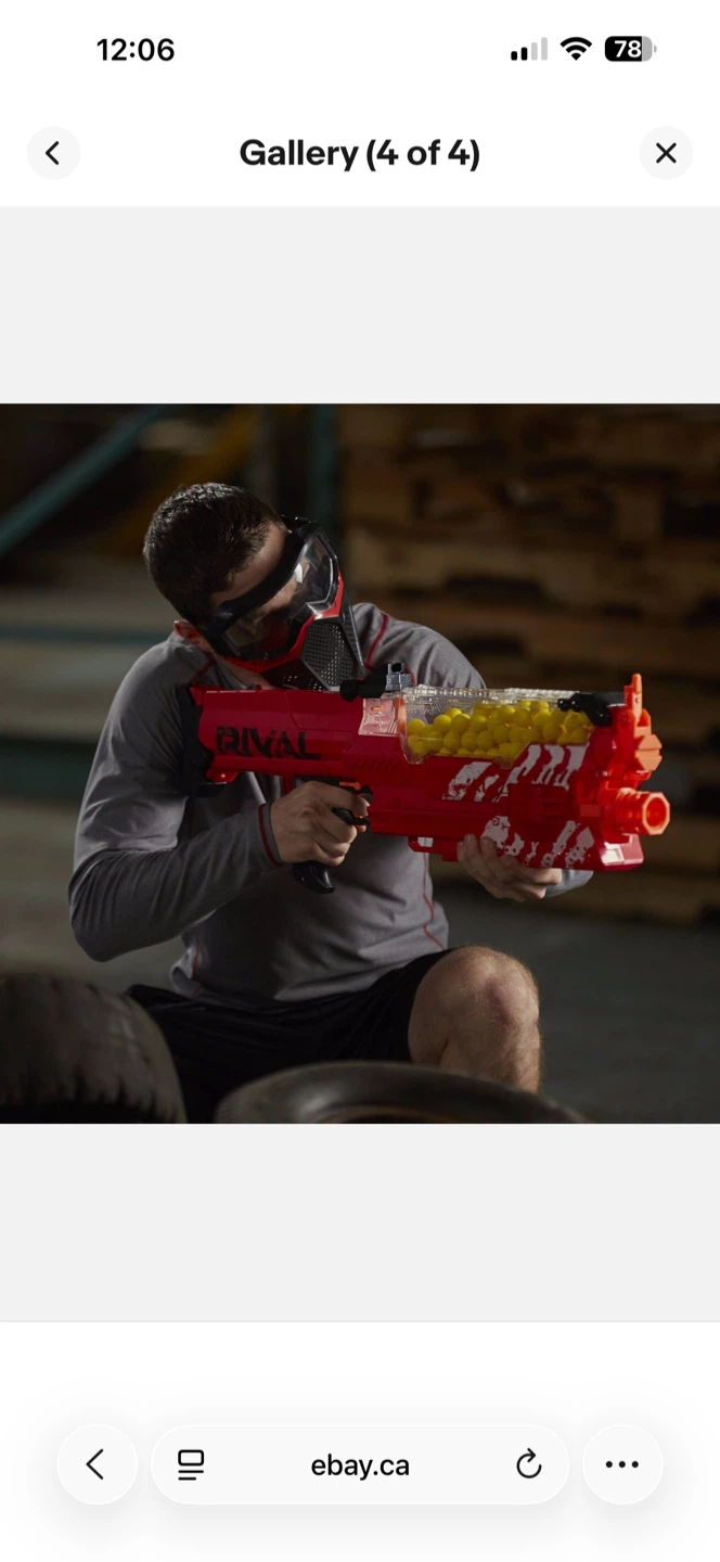 Nerf Rival Nemesis MXVII-10K Blaster - photo 3
