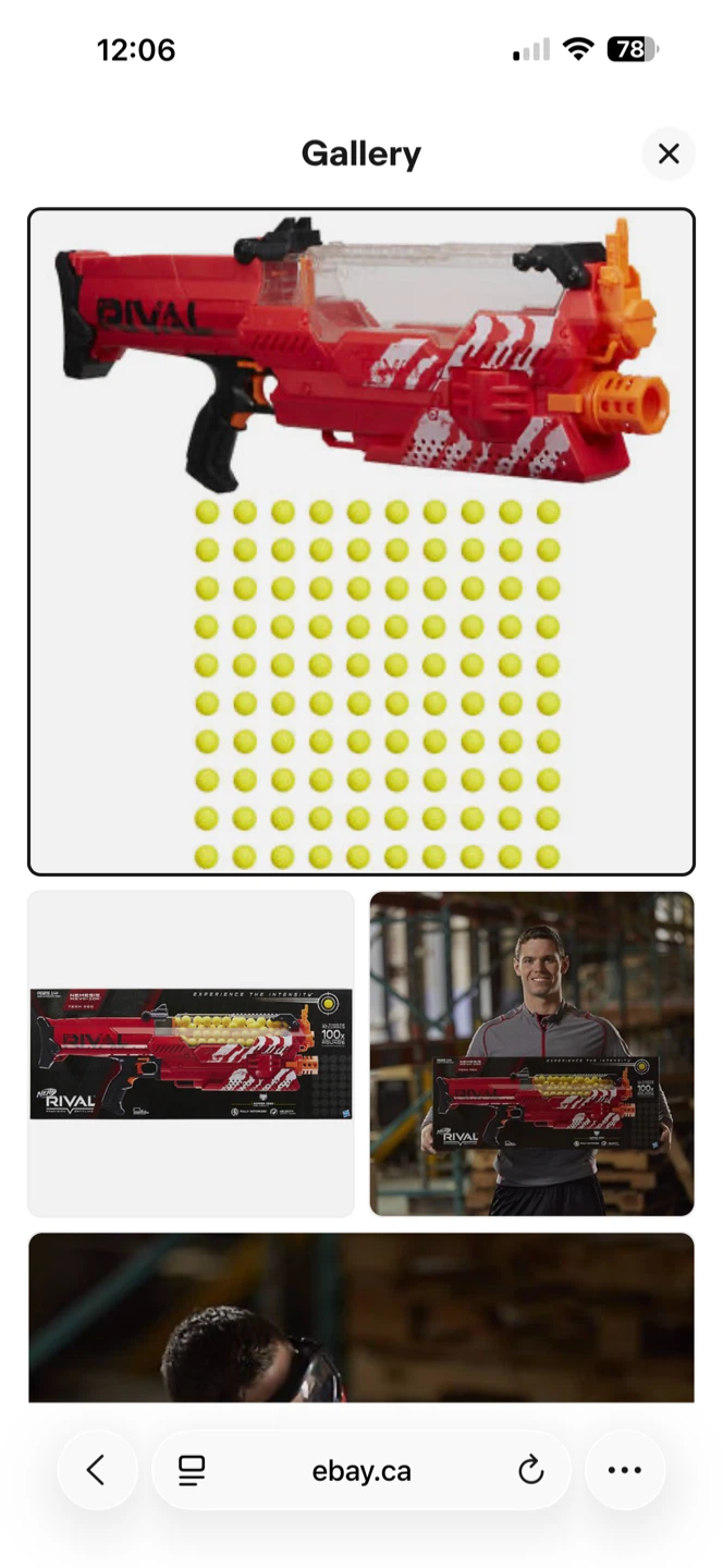 Nerf Rival Nemesis MXVII-10K Blaster - photo 2