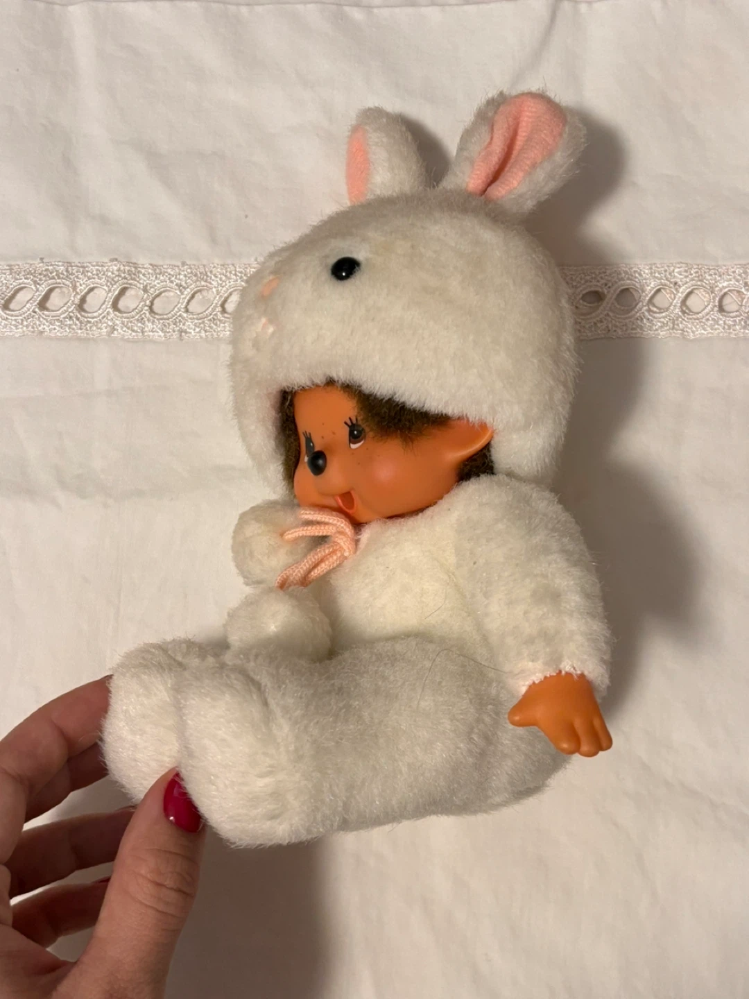 VINTAGE Monchhichi bunny doll - photo 2