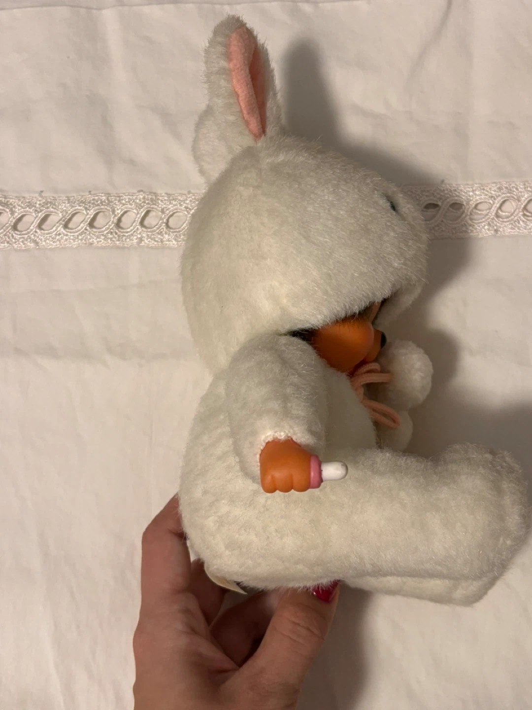 VINTAGE Monchhichi bunny doll - photo 3