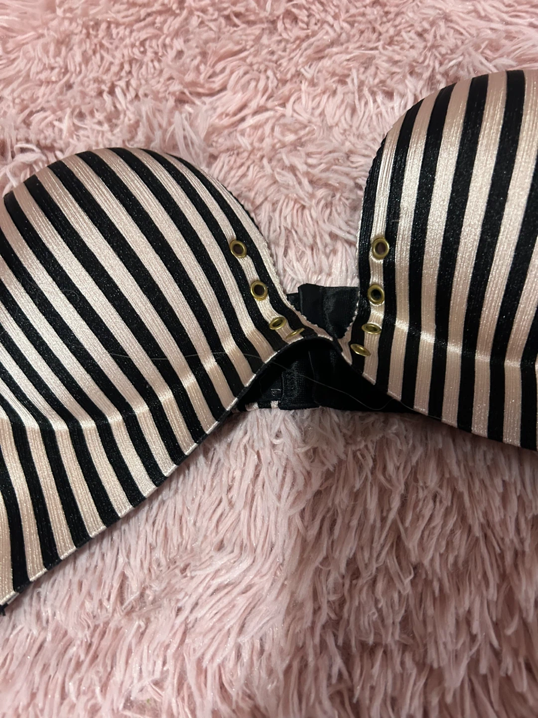 Strapless Pinstripe Bra with Front tie up🏆 - photo 4