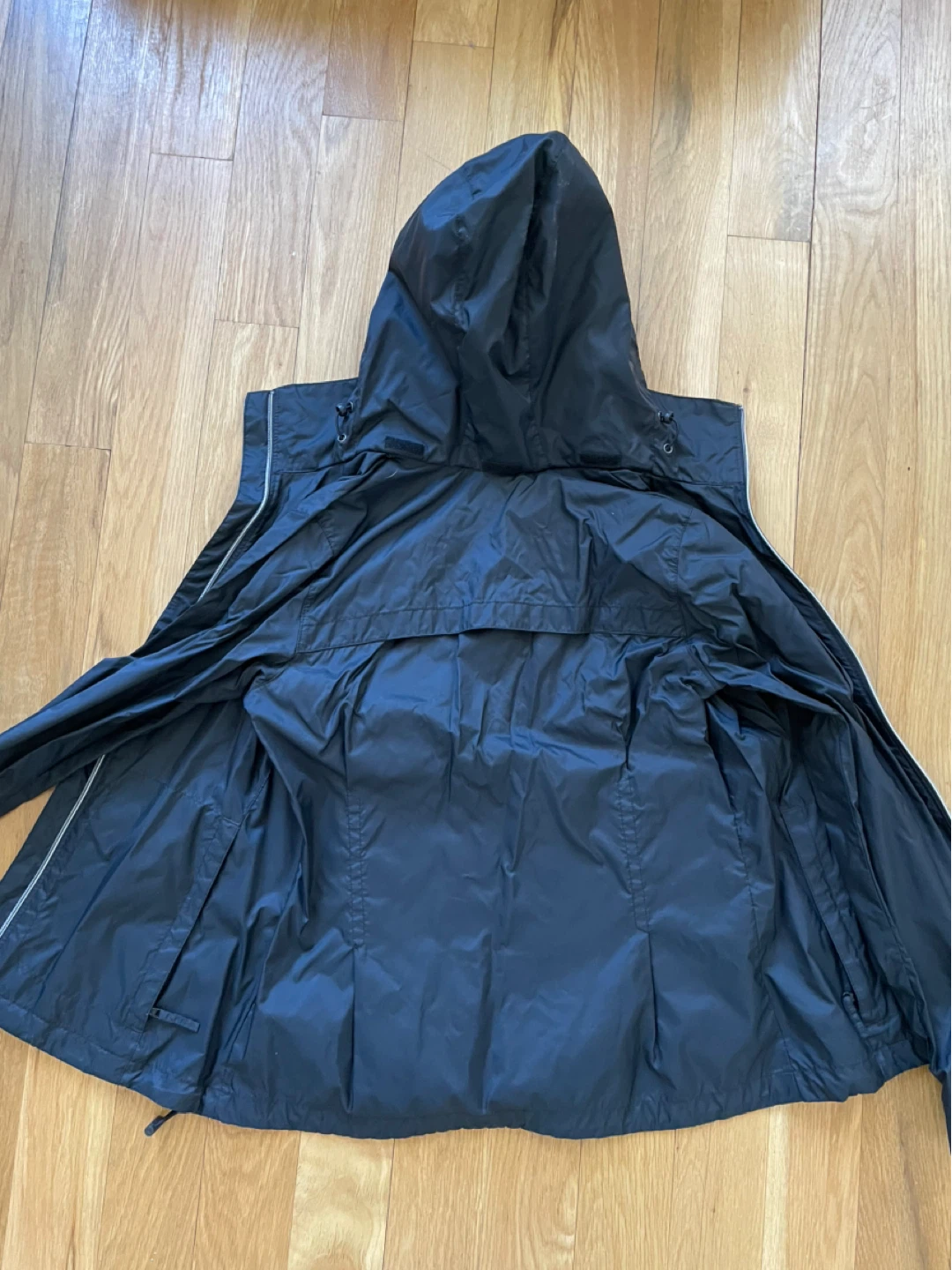 Columbia Black Hooded Rain Jacket 🏆 - photo 3
