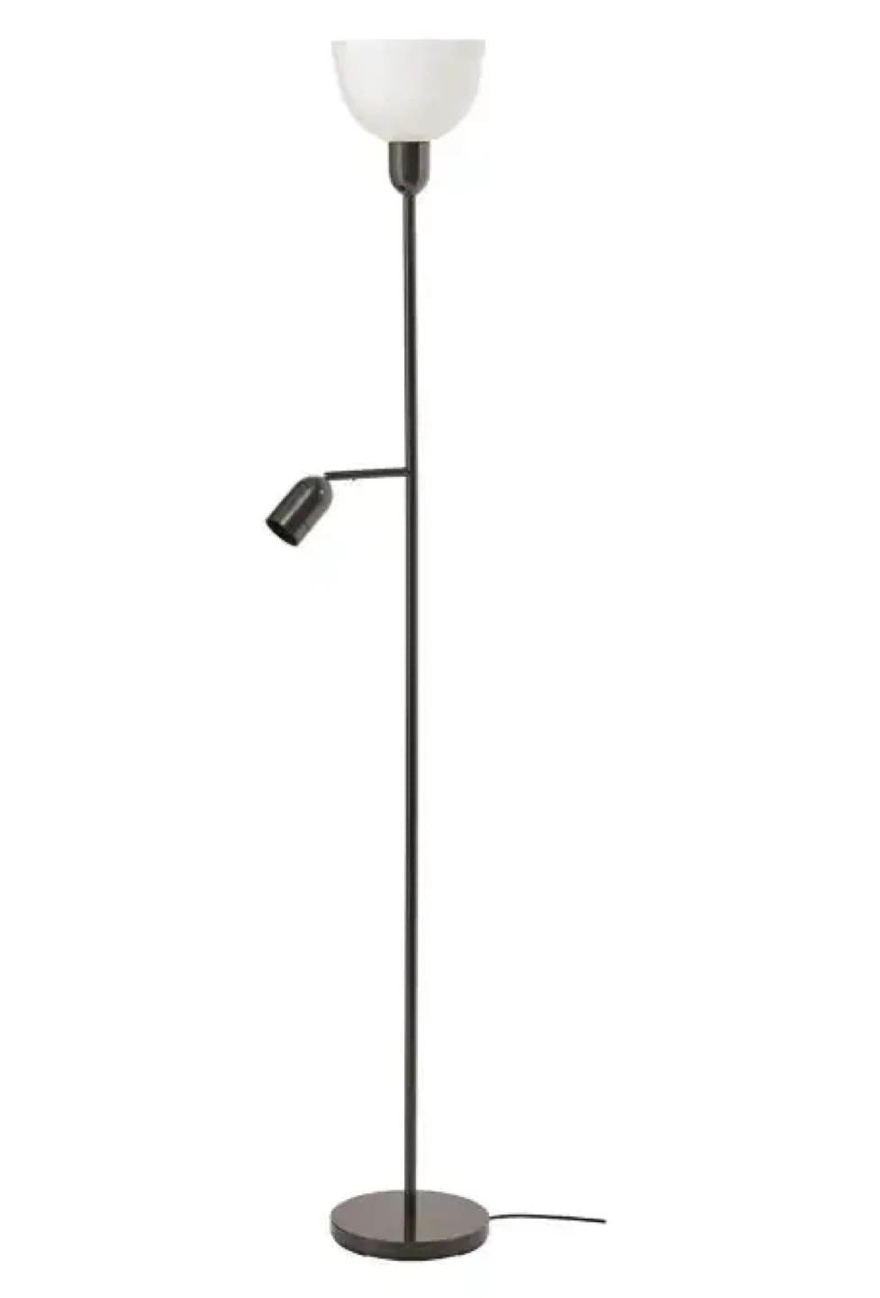 IKEA HEKTOGRAM Floor uplighter/reading lamp, black