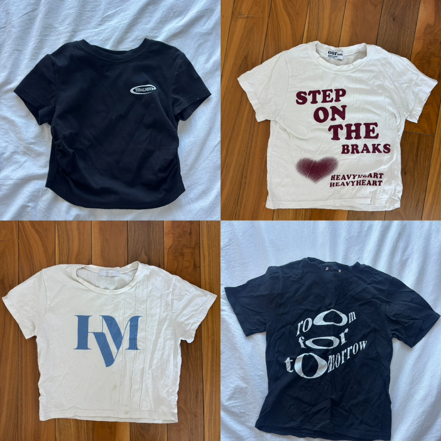 4 Cropped T-Shirts