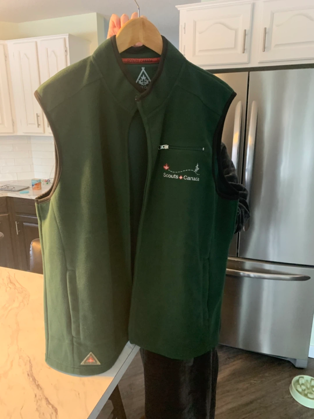 Scouts Canada Men's XL Fleece Vest - photo 2