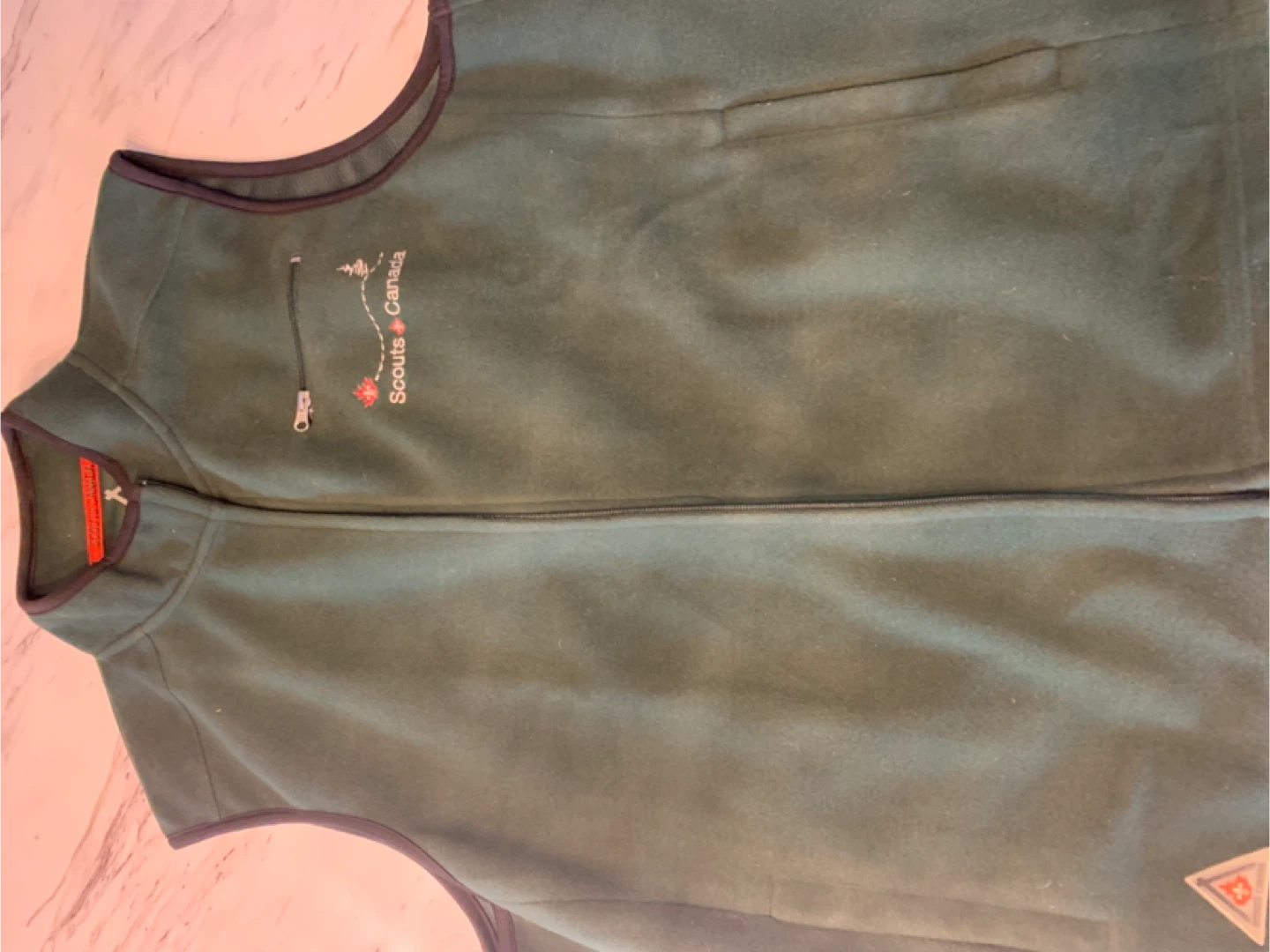 Scouts Canada Men's XL Fleece Vest