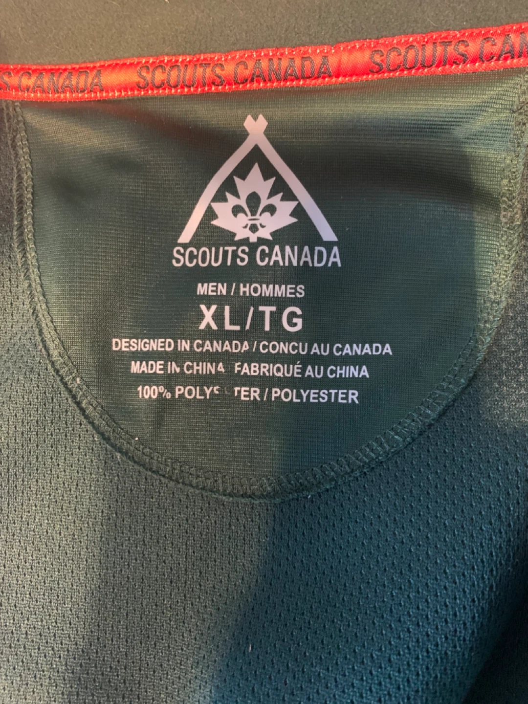 Scouts Canada Men's XL Fleece Vest - photo 4