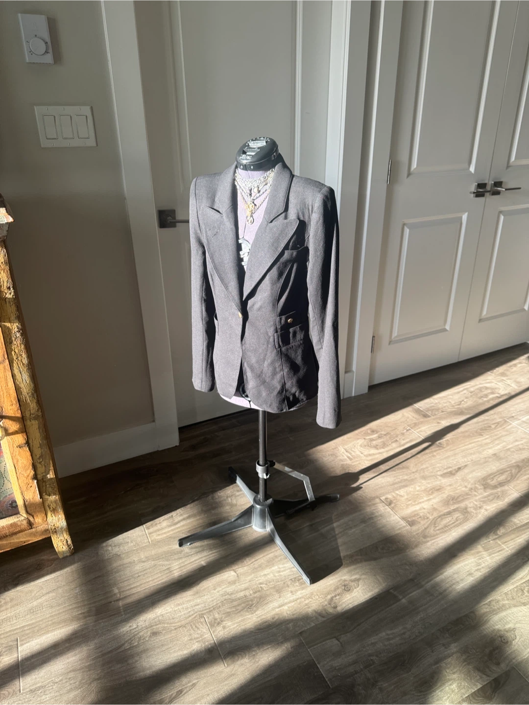 Smythe Women's black “dutchess” one button blazer - photo 3