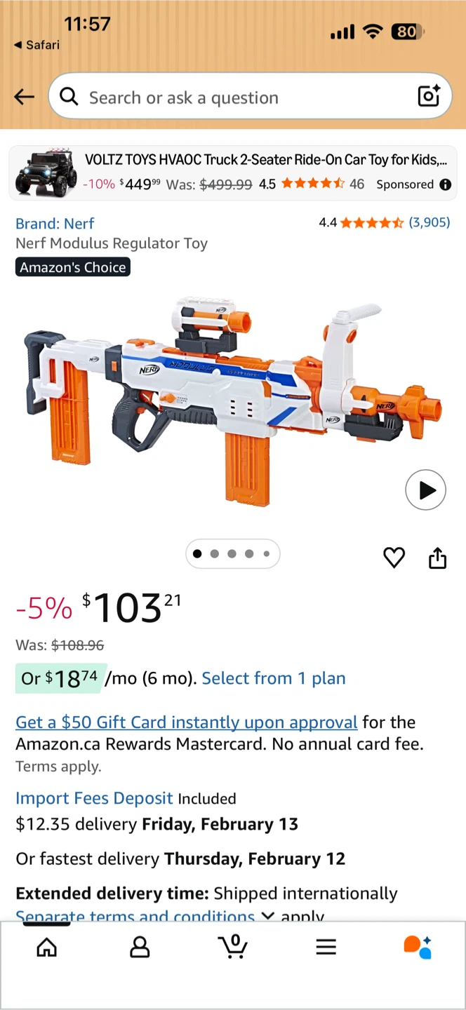 Nerf Modulus Regulator Toy Blaster - photo 3