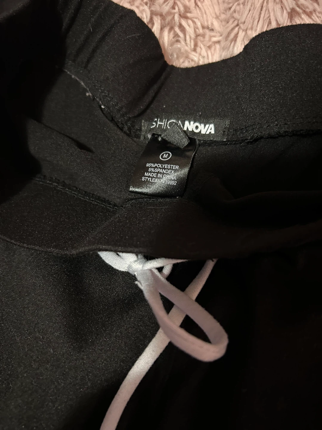 Fashion Nova Black Tracksuit Set Size M🏆 - photo 3