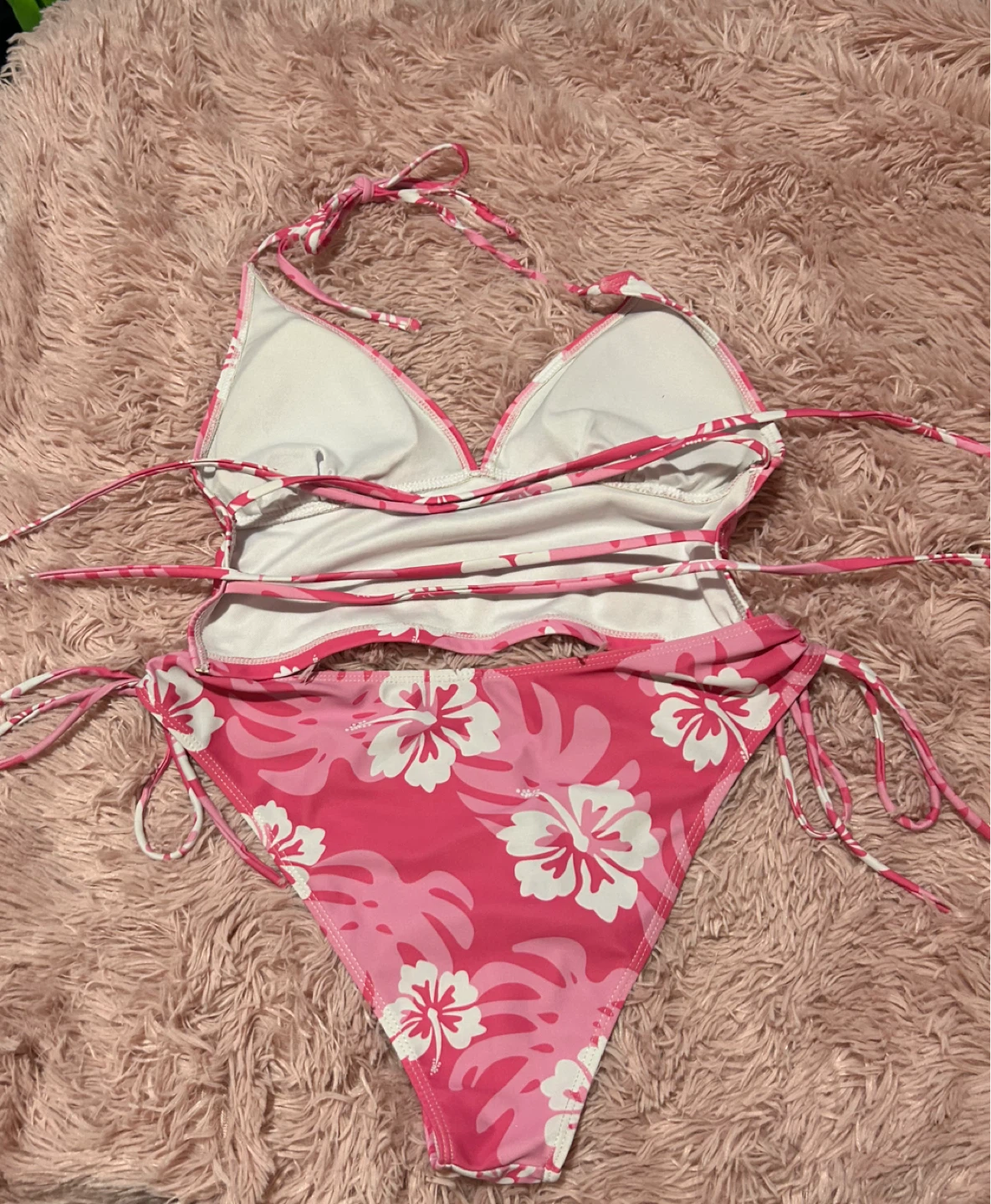 Pink Floral Bikini Set🏆 - photo 2