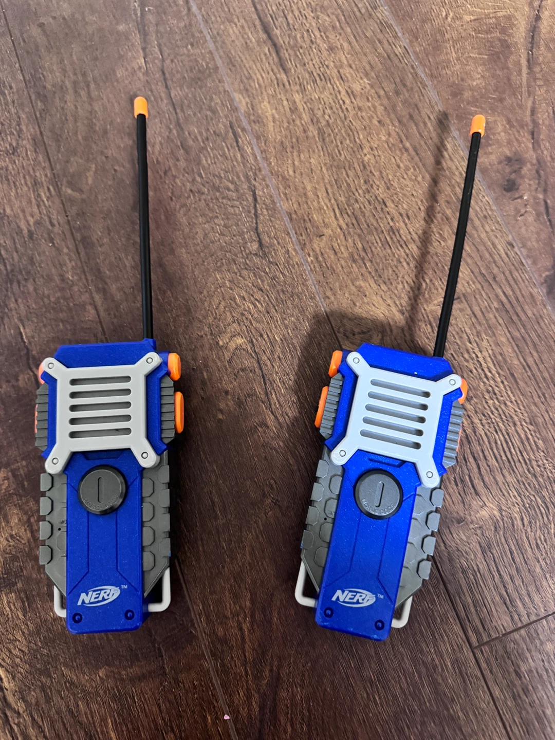 Nerf Blasters and Walkie Talkies