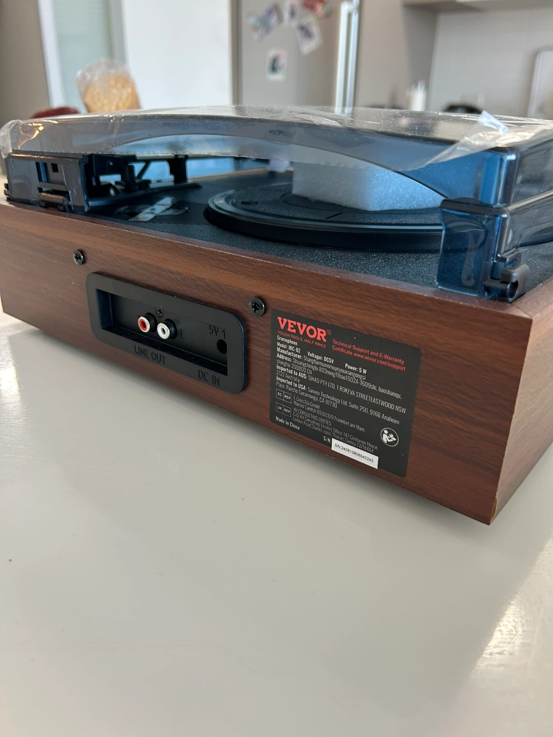 Vevor Gramophone Record Player - photo 3