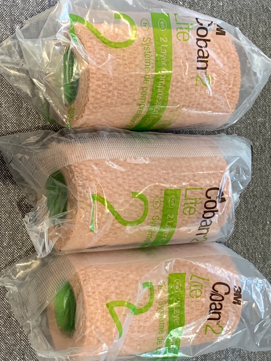 3 packs! 3M Coban 2 Lite Compression Layer 6”
