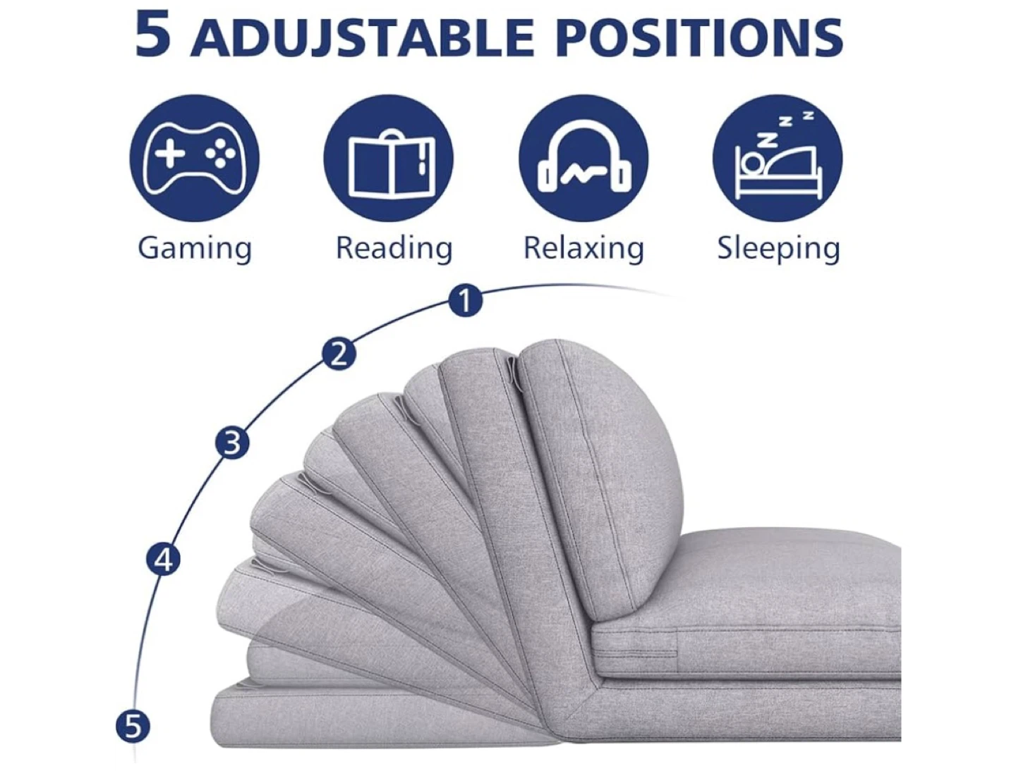 Adjustable Sofa Bed 🏆 - photo 4