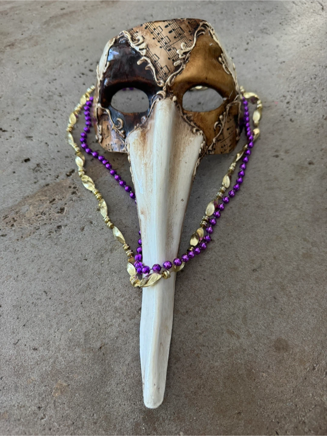 Venetian Plague Doctor Mask for anyone who loves Mardi Gras.