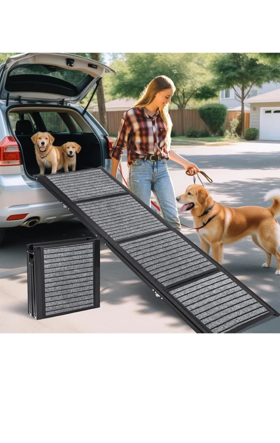 Folding Pet Ramp - 71" Long x 20" Wide