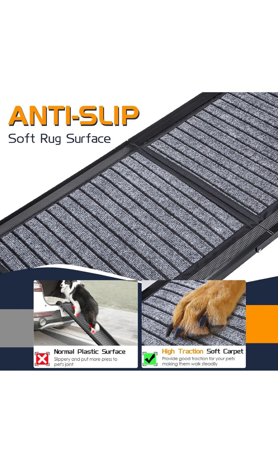 Folding Pet Ramp - 71" Long x 20" Wide - photo 3