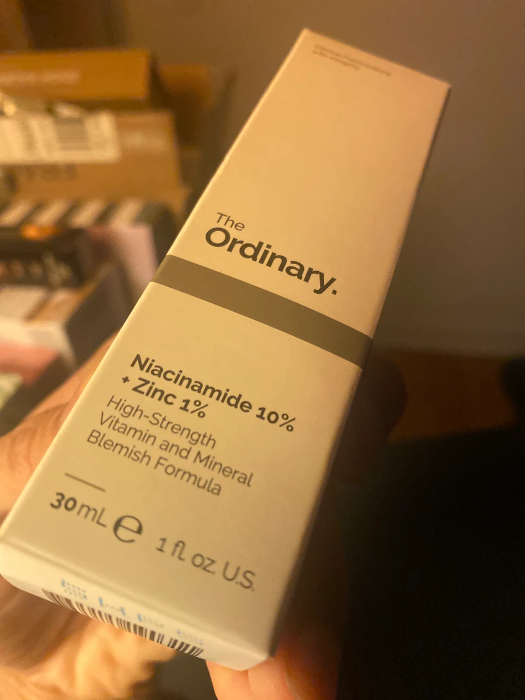 The Ordinary Niacinamide 10% + Zinc 1% Blemish Formula 🏆