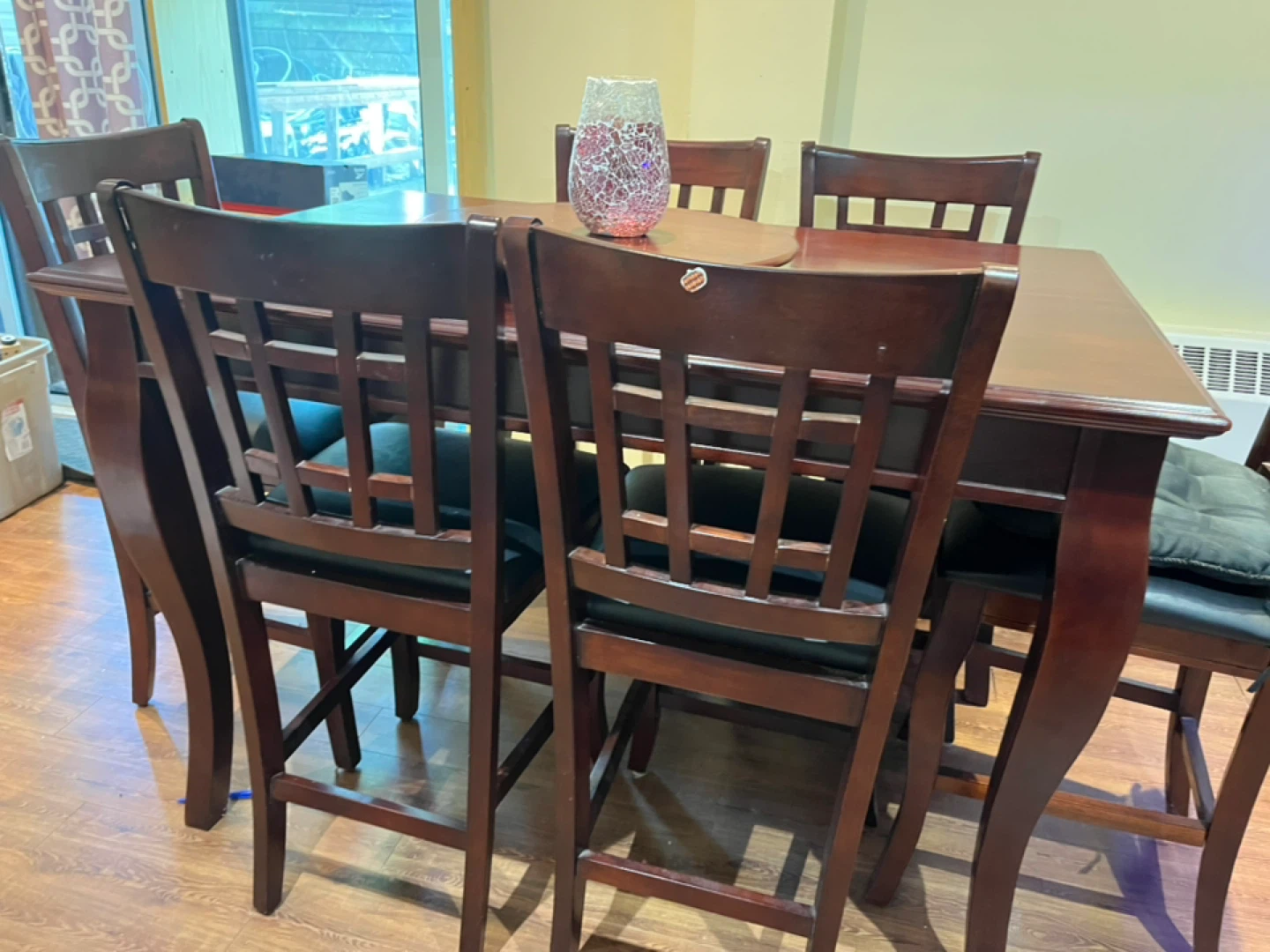 Wooden Dining Table Set with 6 Chairs - photo 4