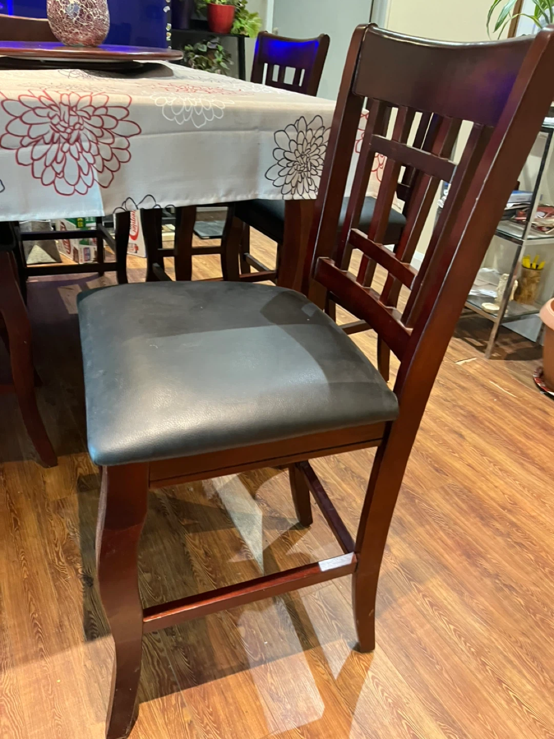 Wooden Dining Table Set with 6 Chairs - photo 5