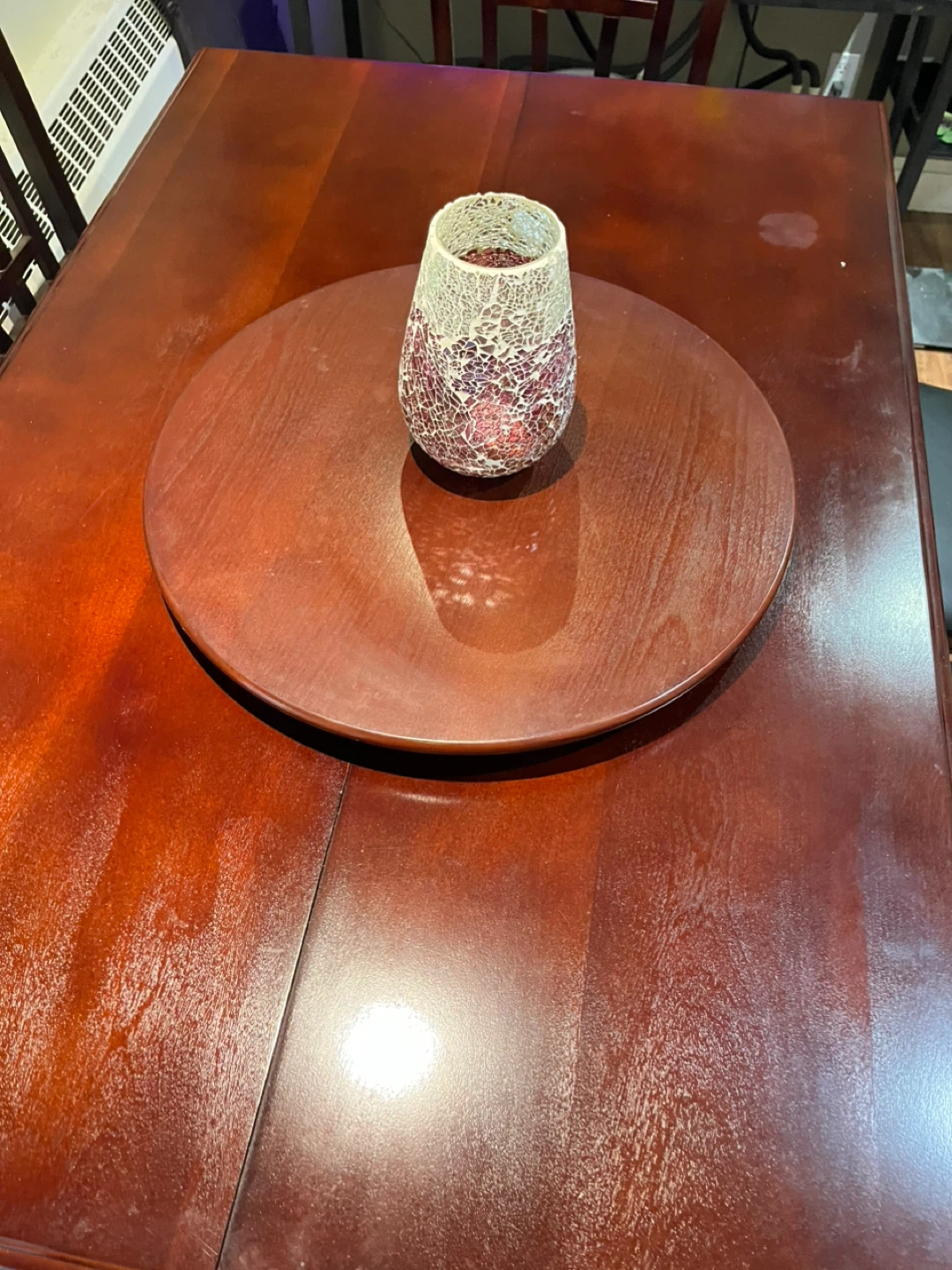 Wooden Dining Table Set with 6 Chairs - photo 2