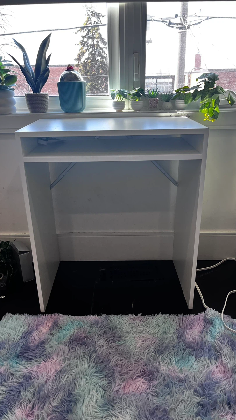 IKEA white desk