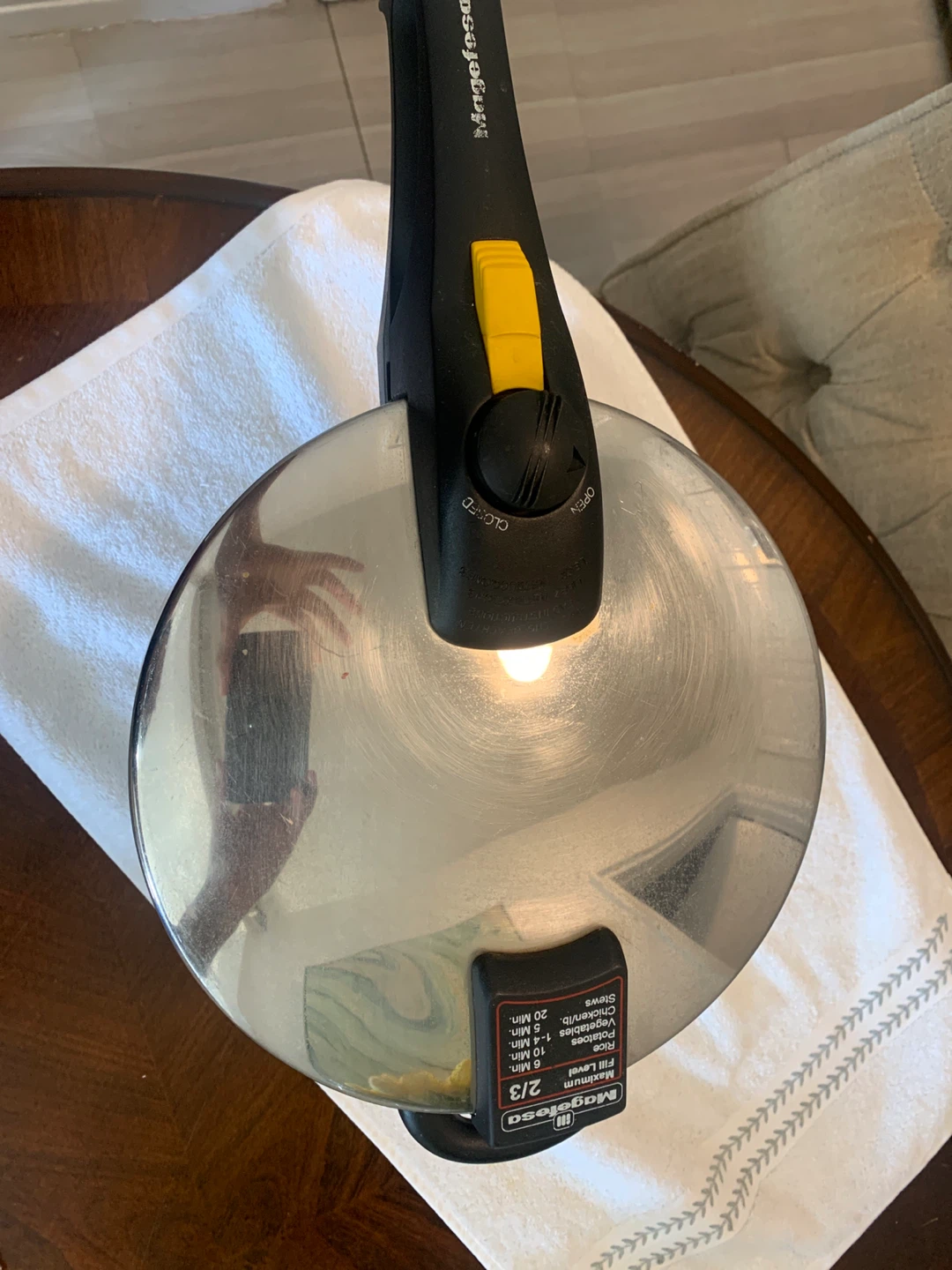Magefesa Stainless Steel Pressure Cooker - photo 3