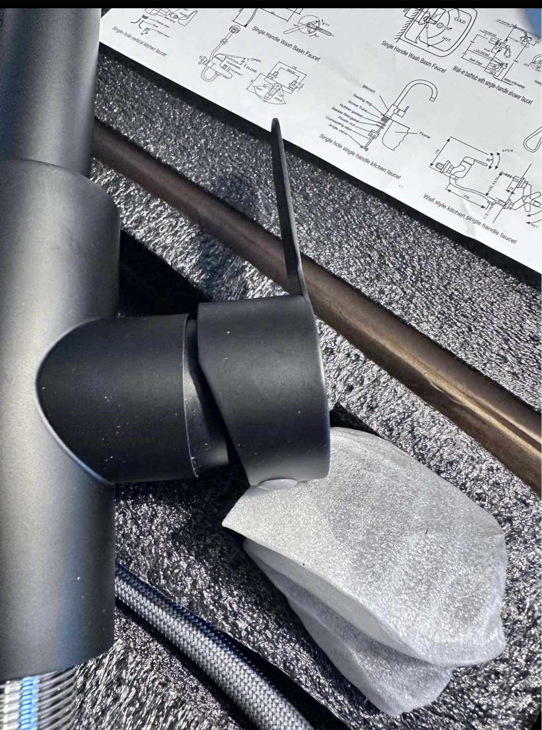 Black Pull-Down Kitchen Faucet Brand New!!! - photo 3