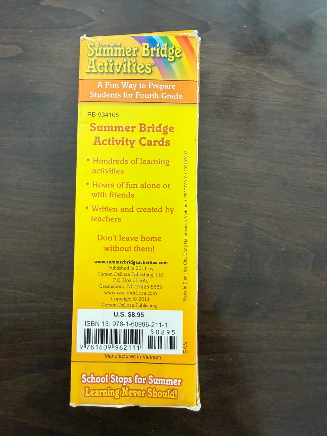Summer Bridge Activity Cards Grades 3-4 - photo 4