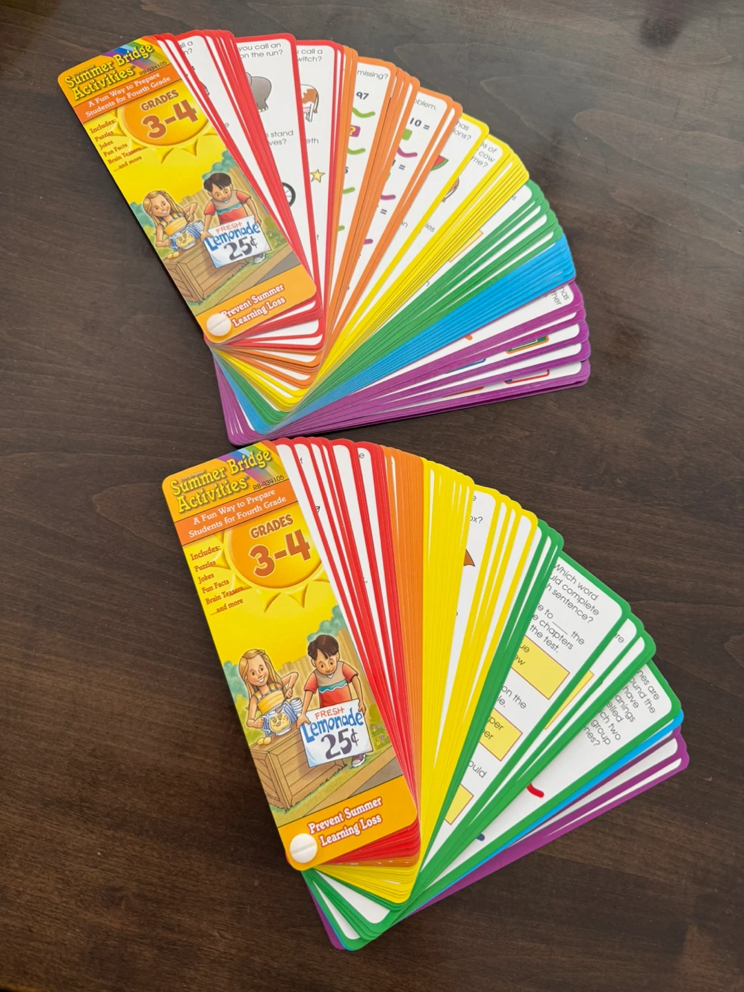 Summer Bridge Activity Cards Grades 3-4