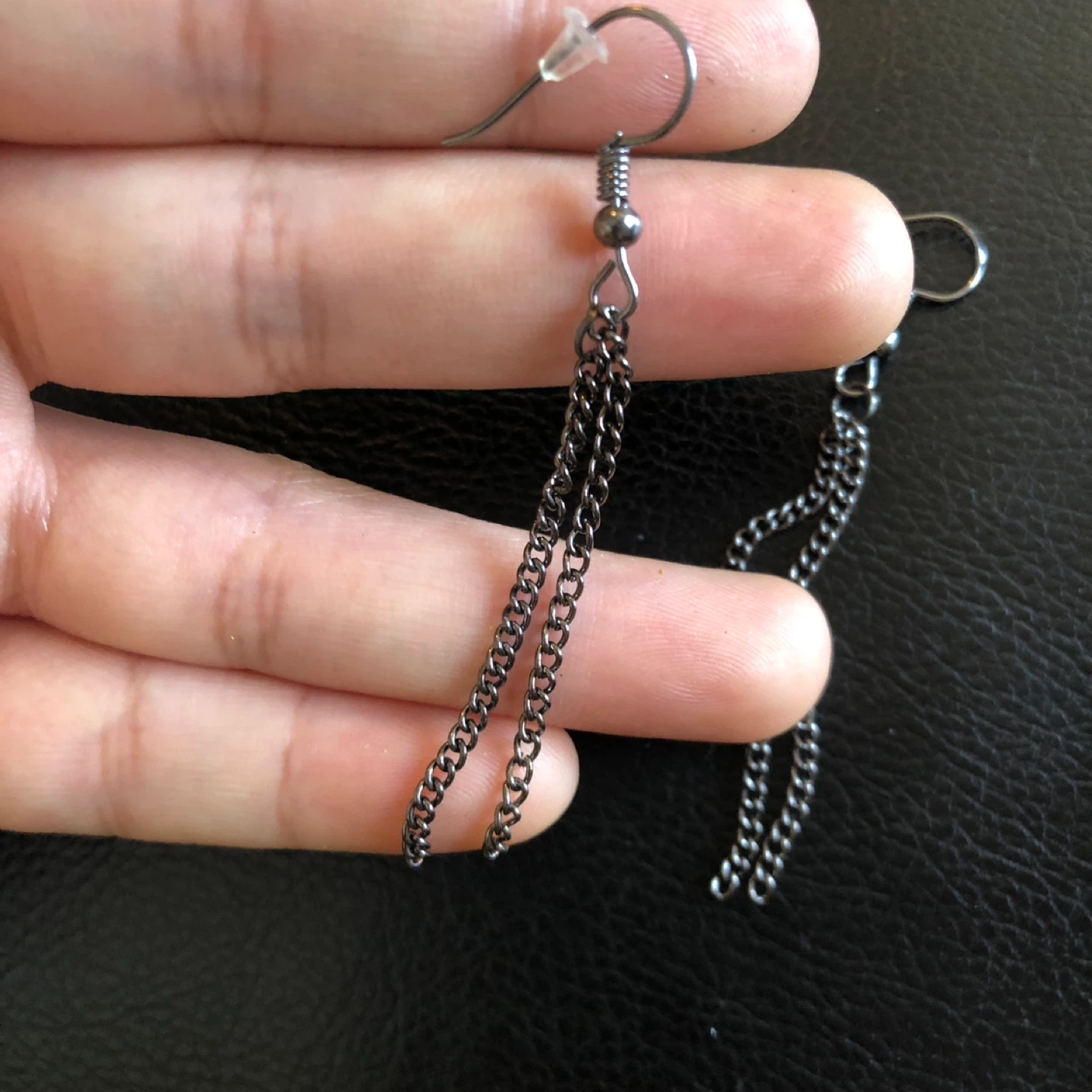 Chain Dangle Earrings - photo 2