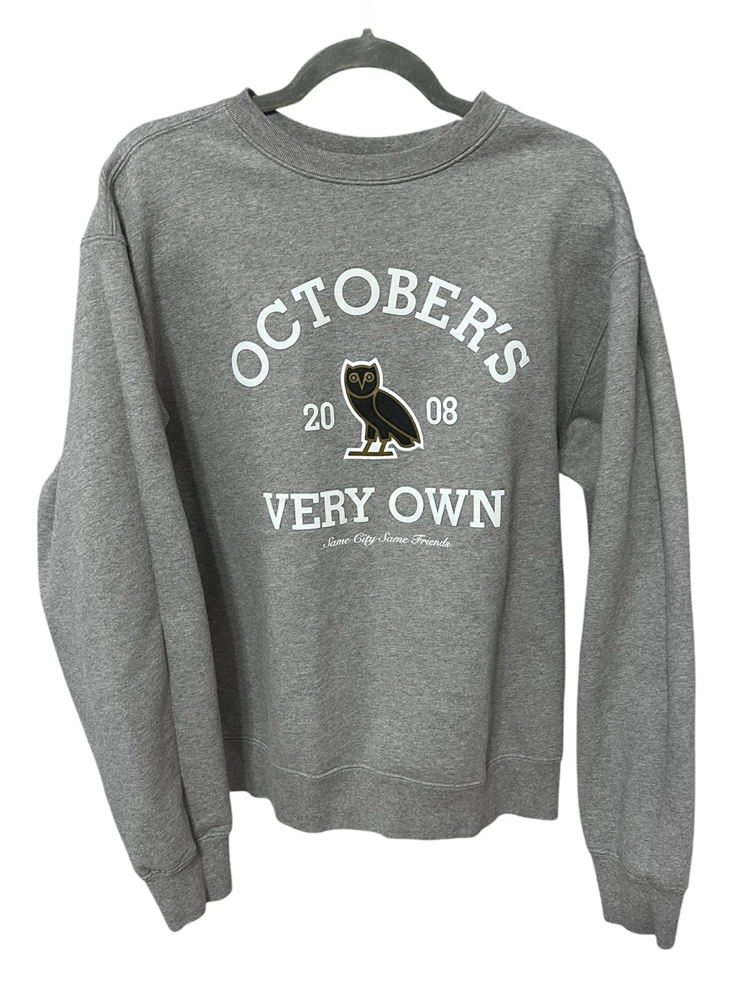 OVO October’s Very Own Collegiate Crewneck – Grey (Unisex)