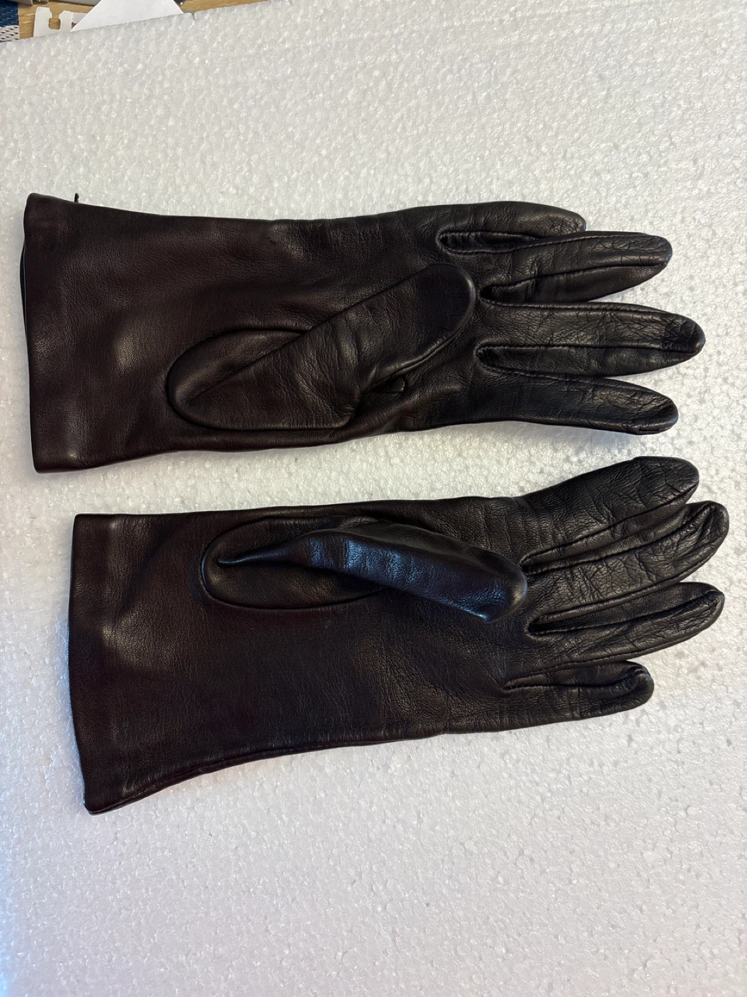 🏆Brown Leather Gloves Size 7