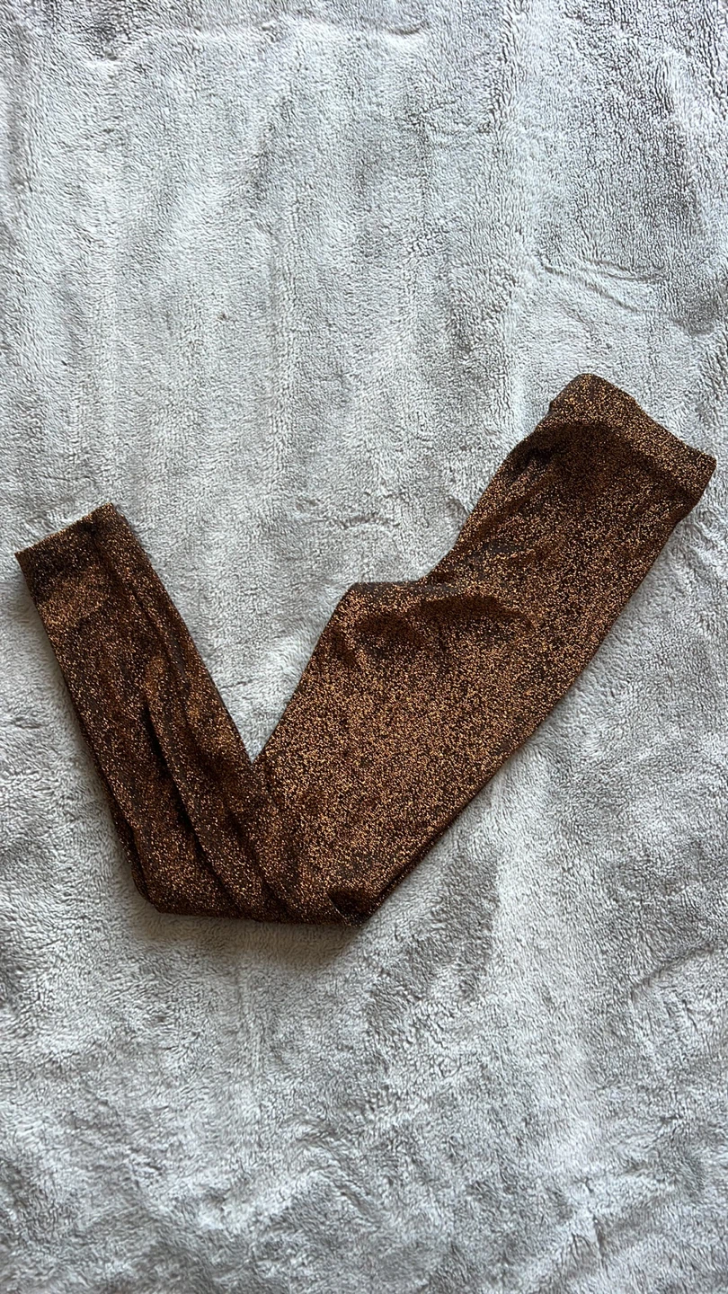 Sparkly Brown Leggings - photo 2
