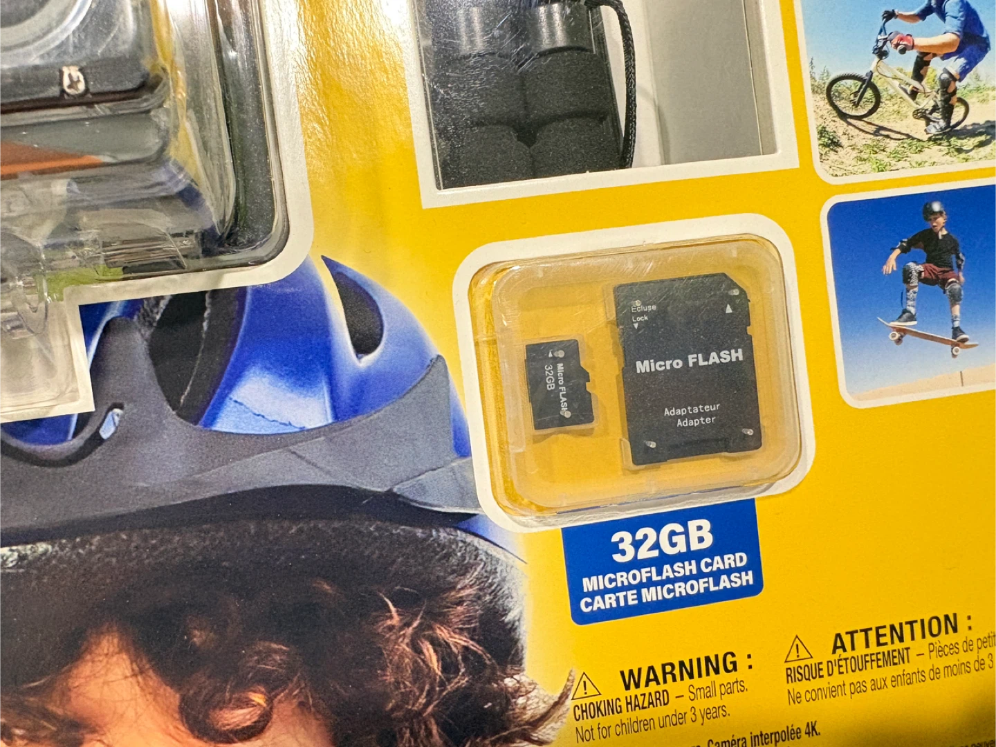 4K Action Camera with WiFi and 32GB Micro SD Card - photo 2