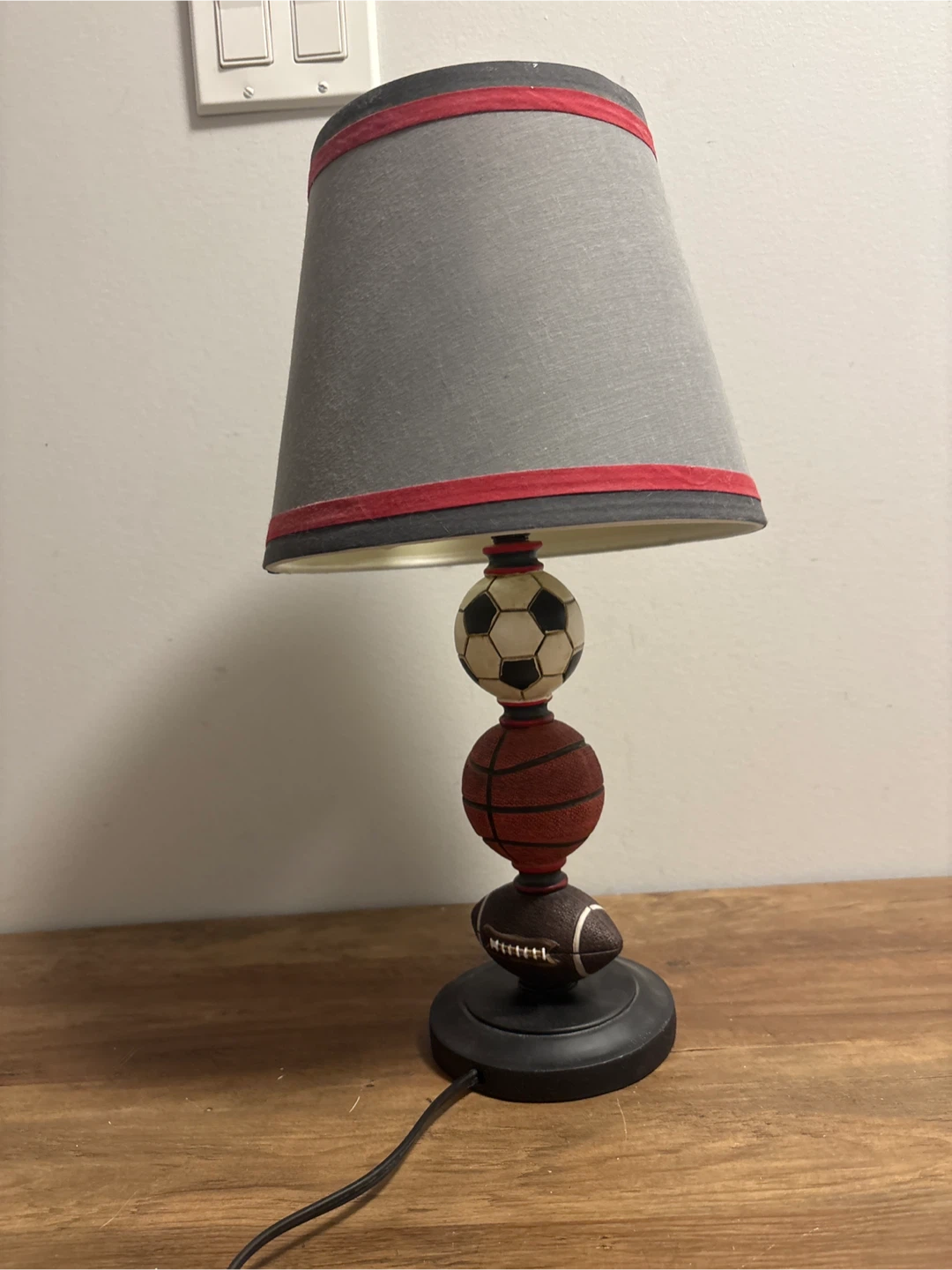 Sports Themed Table Lamp