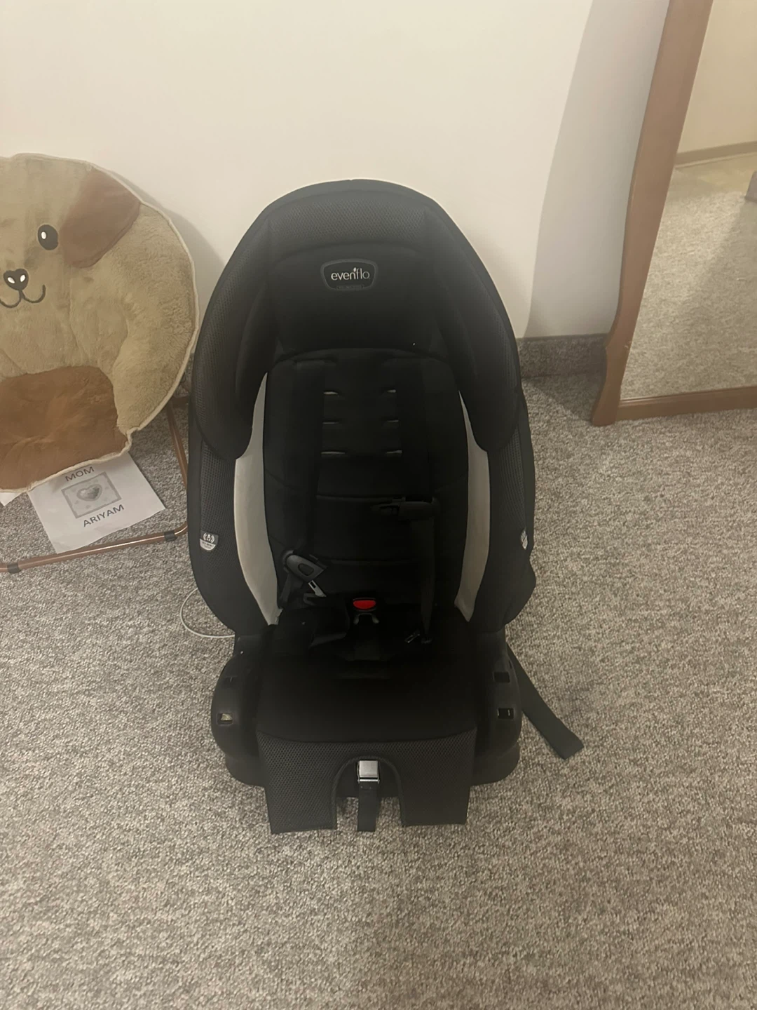 Evenflo Black Car Seat