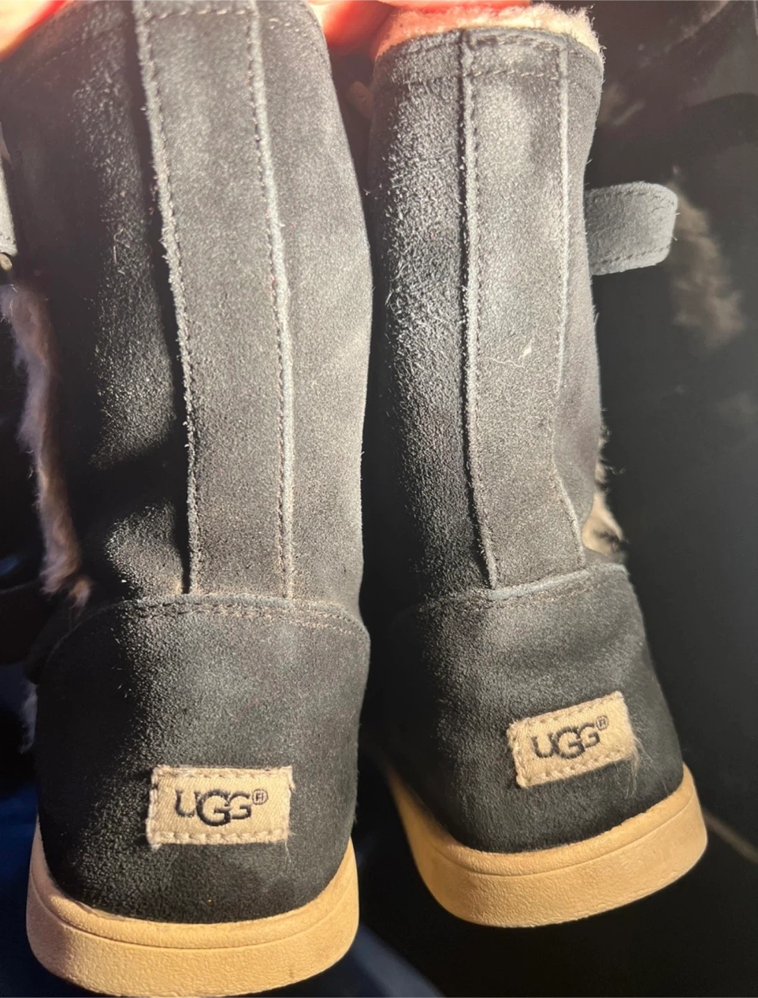 UGG Suede Sheepskin Lined Boots 🏆 - photo 2