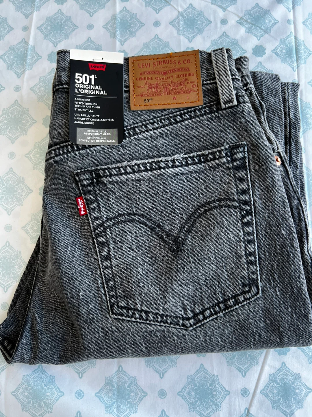 Levi's 501 Original Jeans - Grey - photo 2