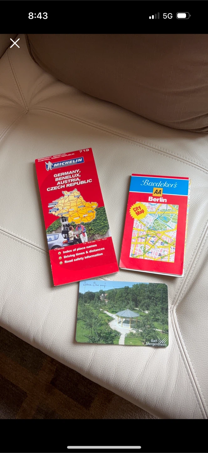 Michelin Germany, Austria Berlin Maps