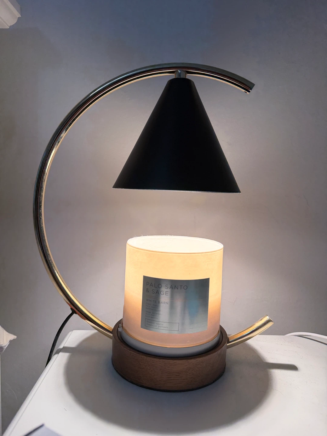 Black Barn Candle Wax Melter Lamp (99% new) - photo 2