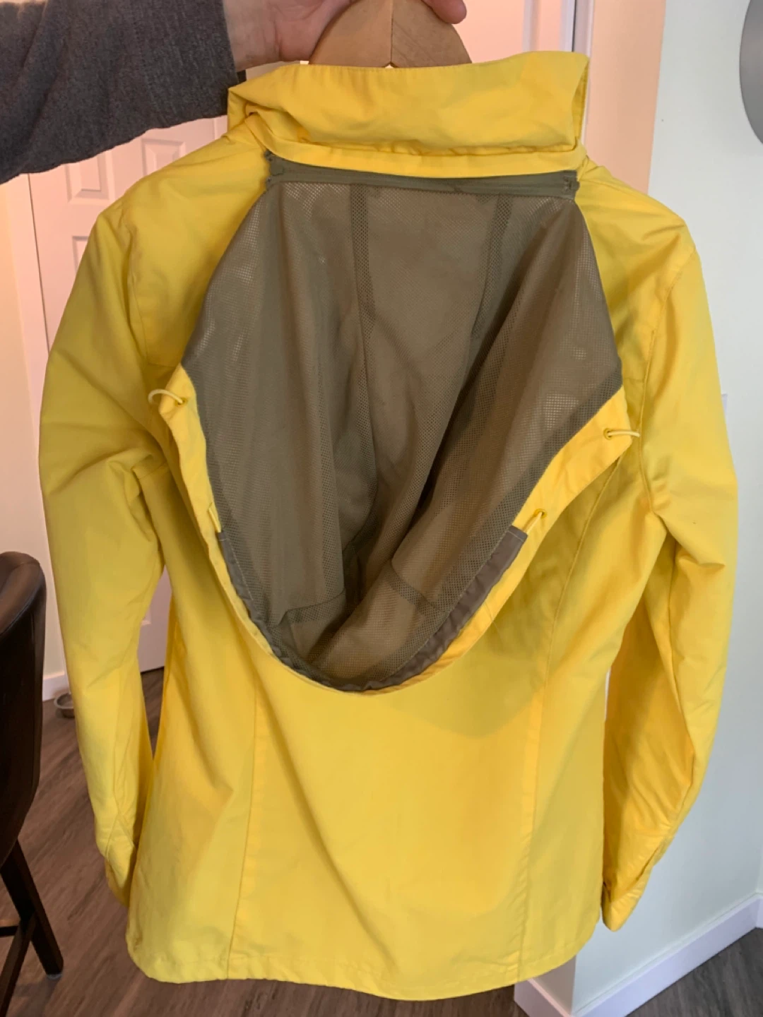 Twik Yellow Hooded Rain Jacket - photo 2