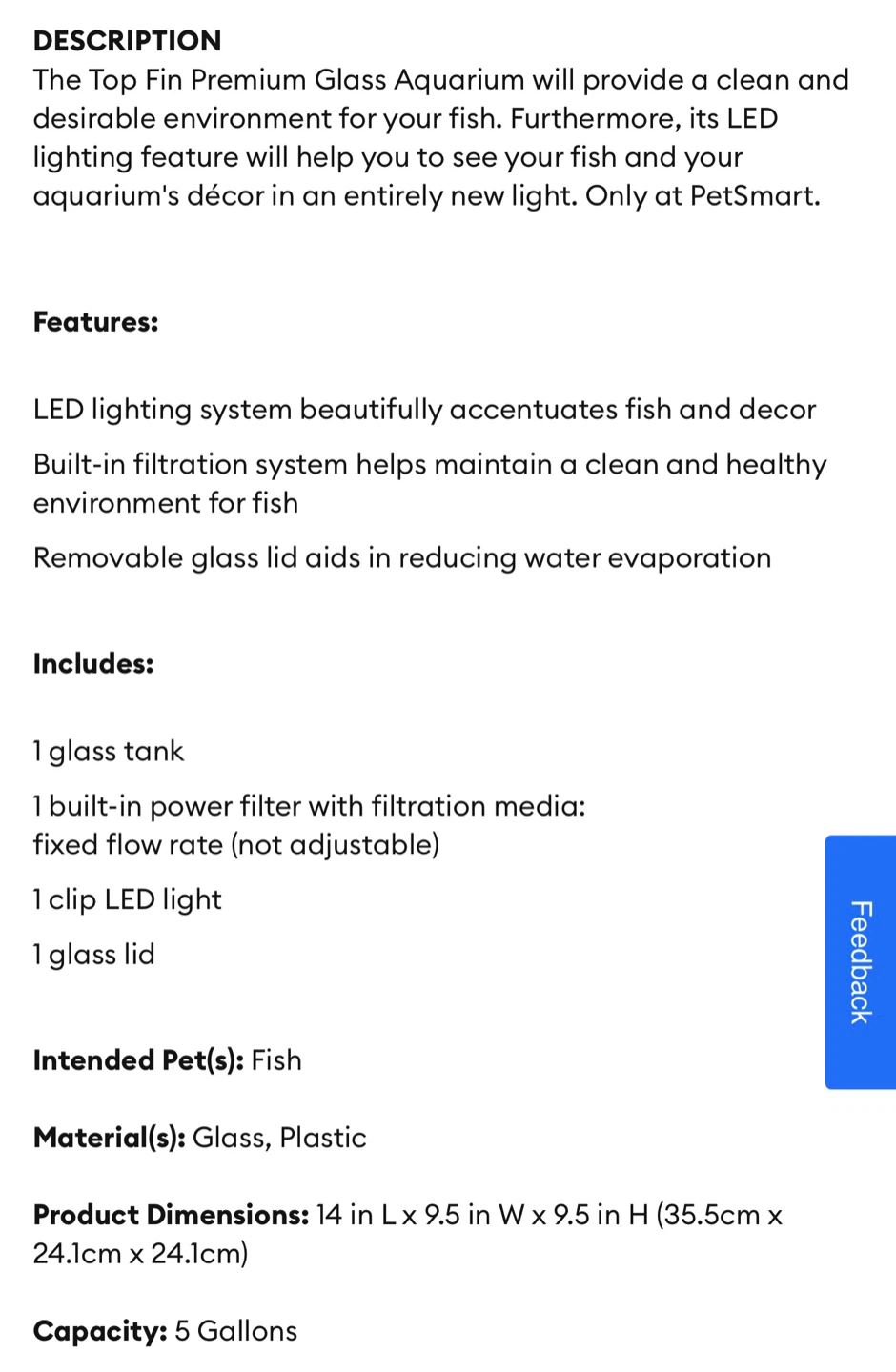 Top Fin 5 Gallon Aquarium with LED Light - photo 4