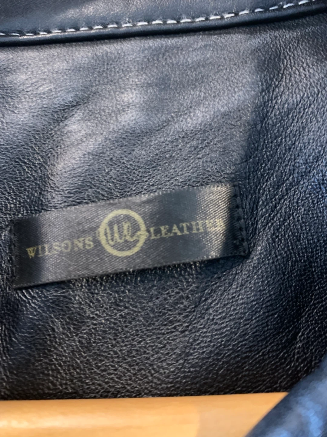 Wilsons Leather Black Trench Coat - photo 4