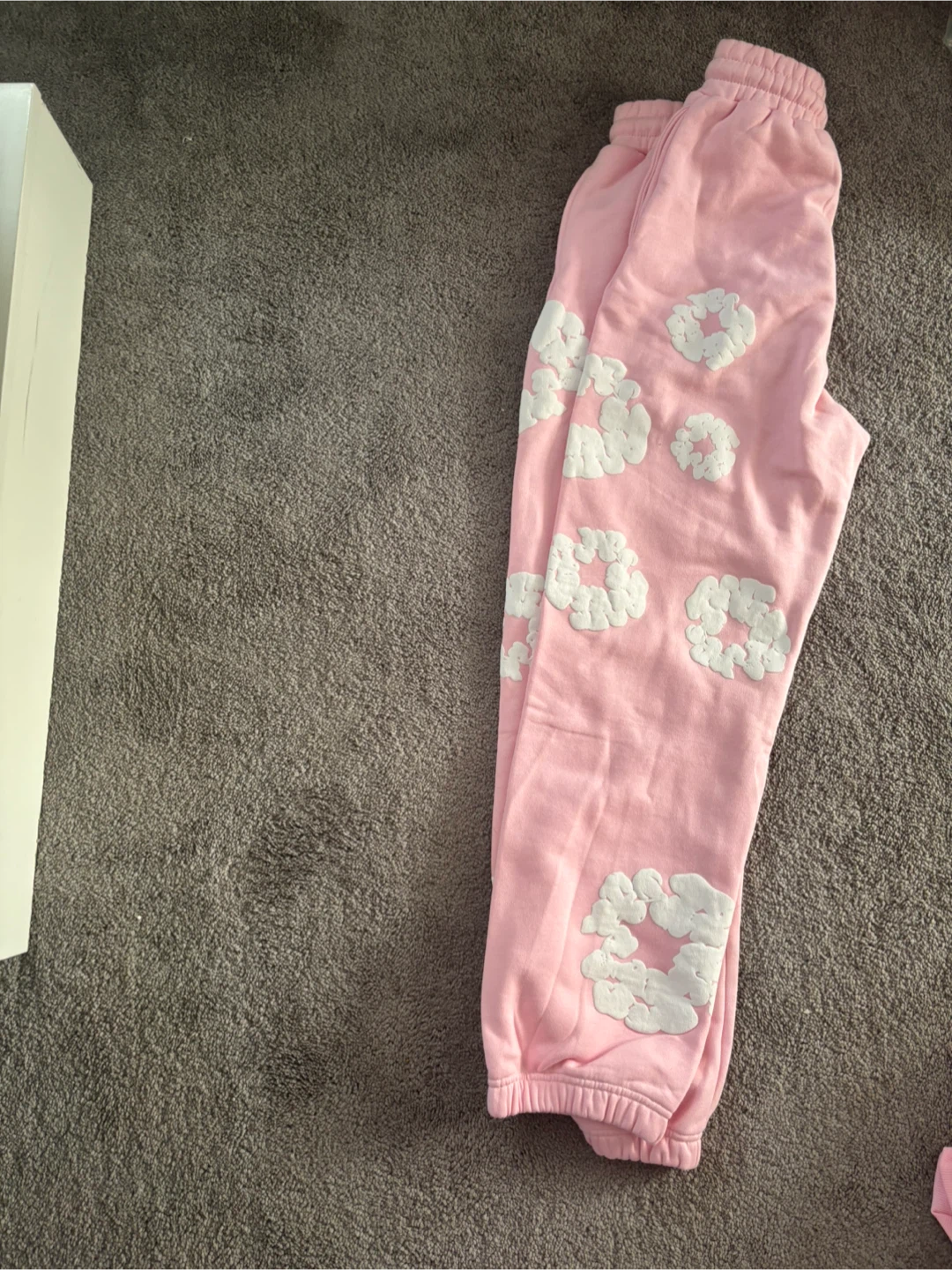Pink denim set