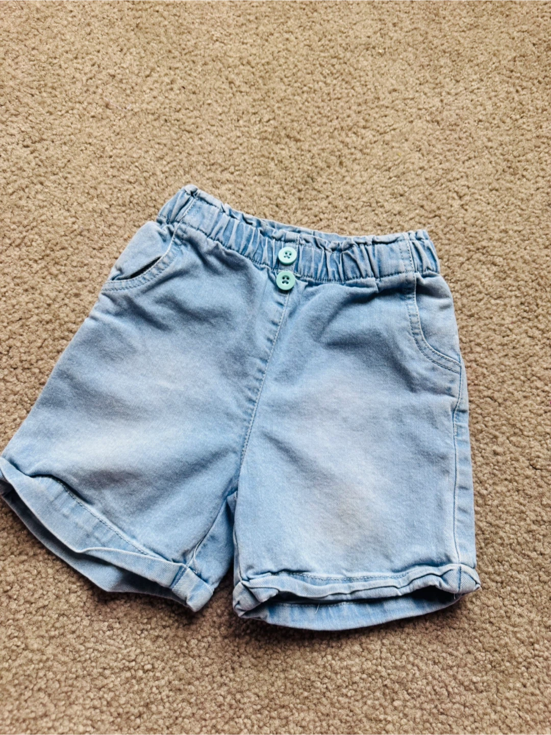 Kids Denim and Khaki Shorts Bundle size 6 girls - photo 3